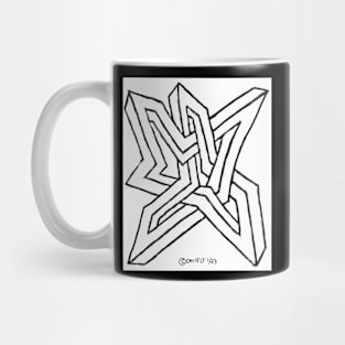 Dancing Inter-dimensional Star Brassy Baby Mug